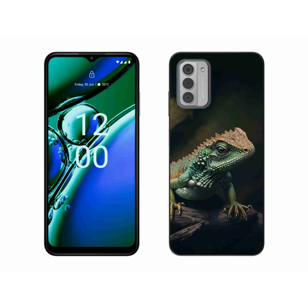 Zselés borítás mmCase a Nokia G42 készülékhez - gyík