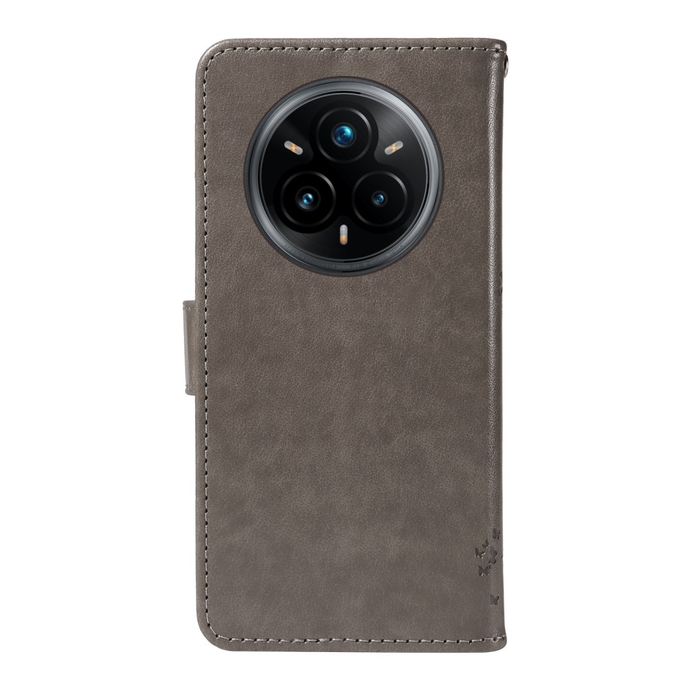 Fák könyvtáska a Realme 14 Pro+ 5G számára - szürke