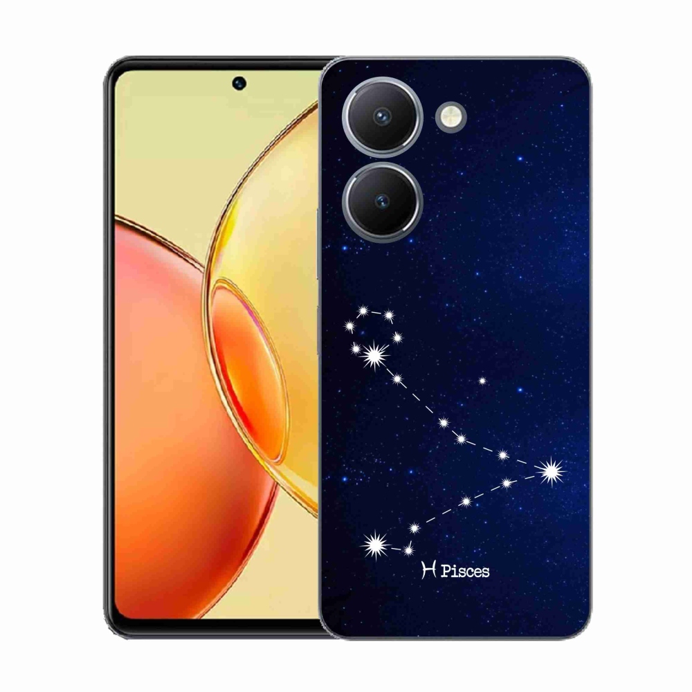 Gél borító mmCase a Vivo Y36-hoz - csillagkép Halak