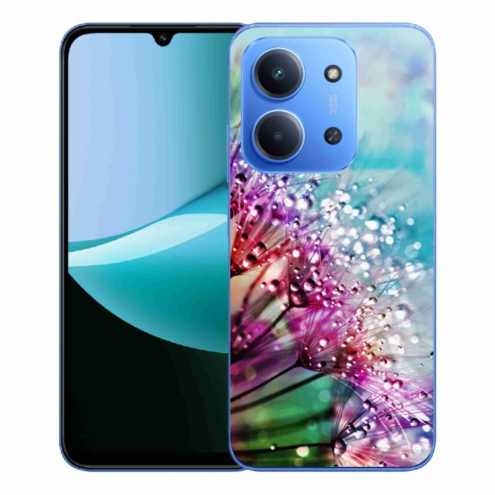 Gél borító mmCase a Xiaomi Redmi 15C 4G/5G (173mm) - színes virágokhoz