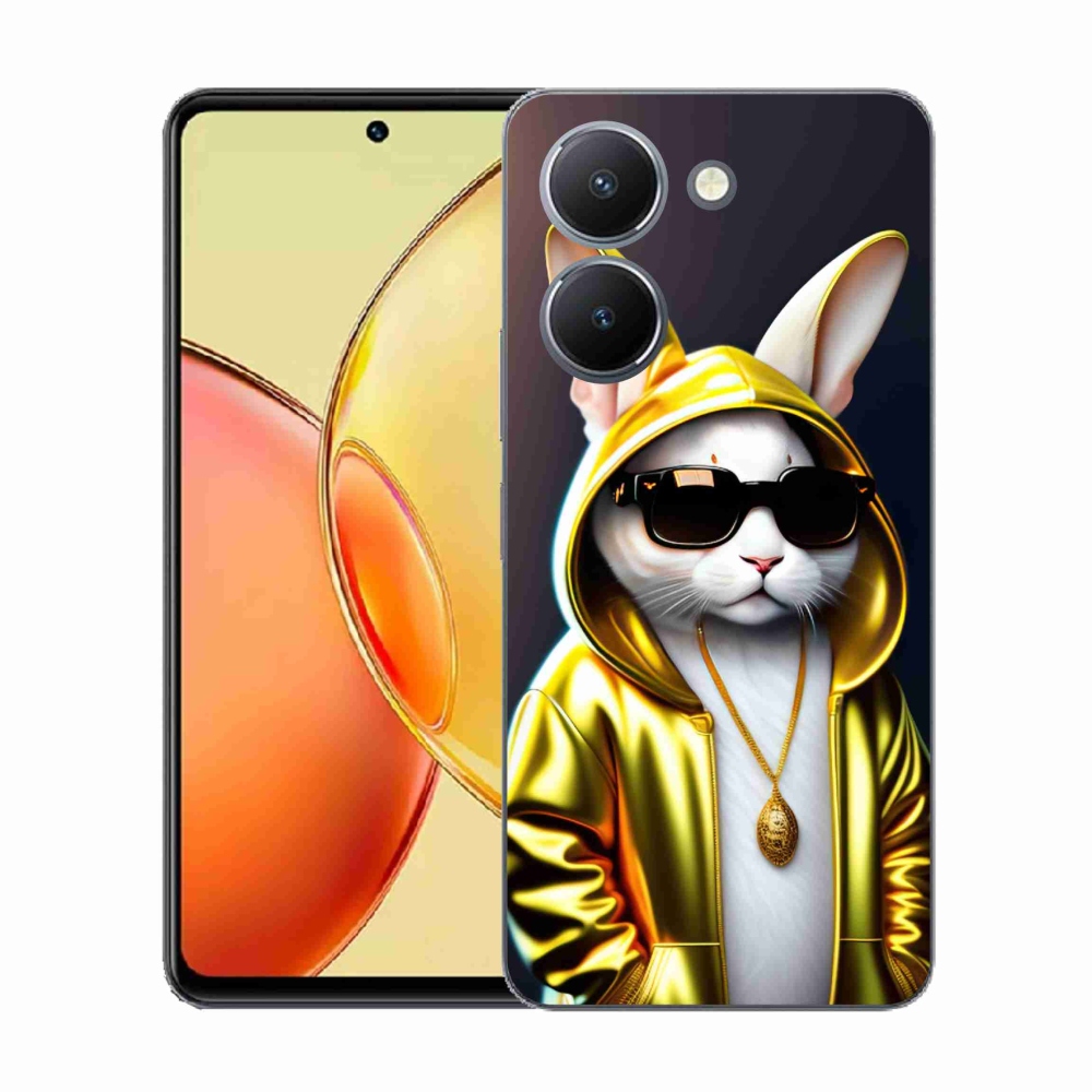 Zselés borítás mmCase a Vivo Y36-hoz - cat boss