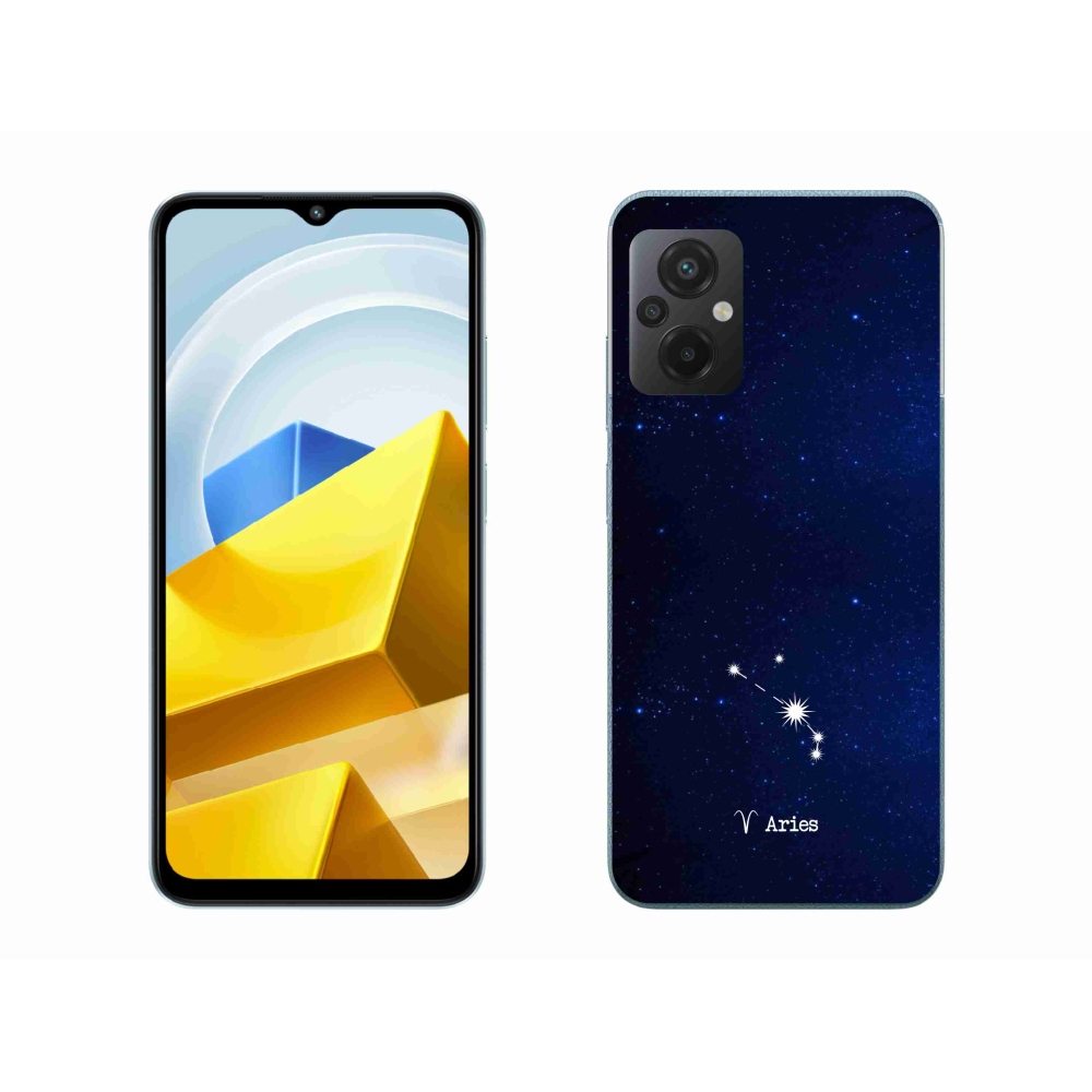 Gél borítás mmCase a Xiaomi Poco M5 4G-hez - Kos csillagkép