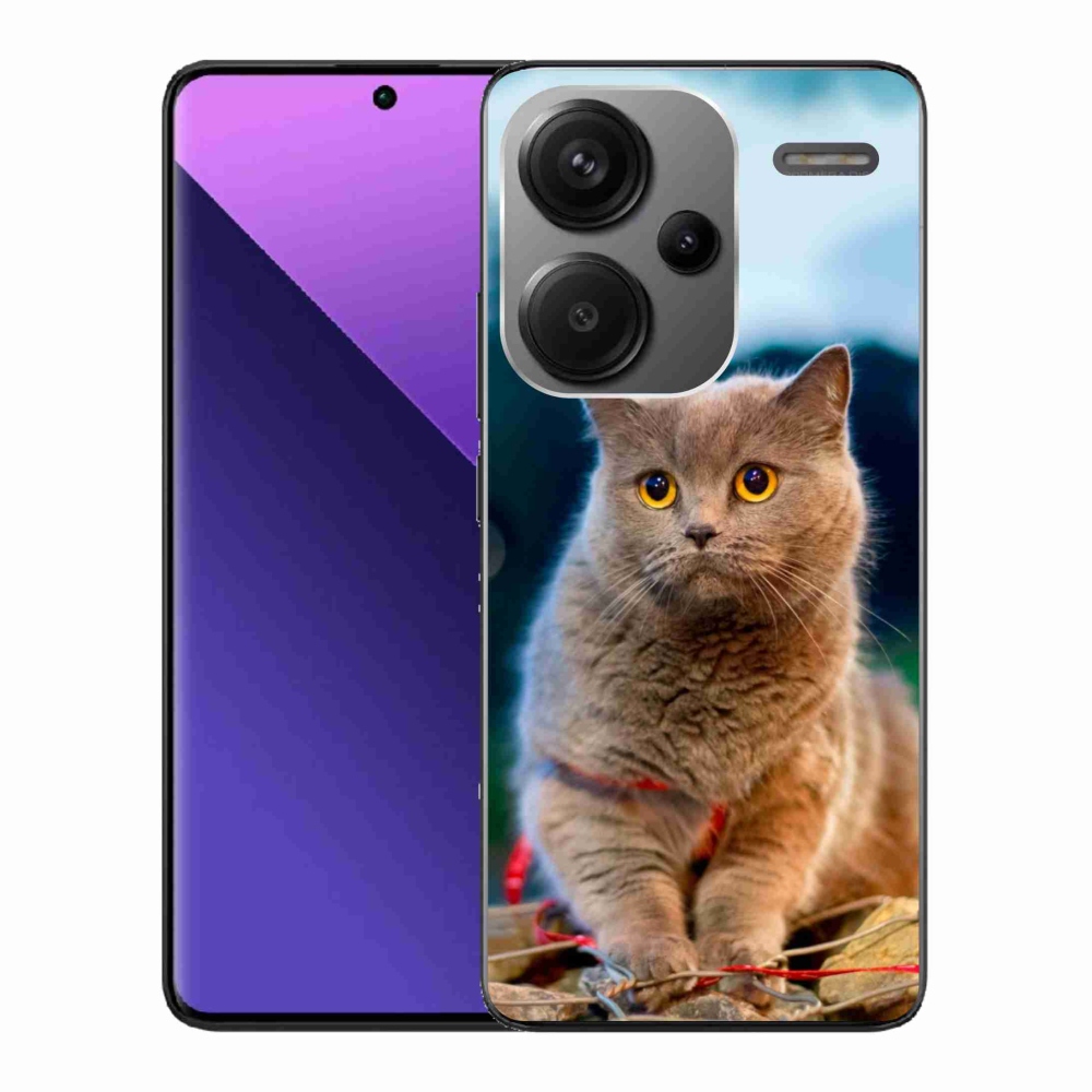 Gél védőburkolat mmCase a Xiaomi Redmi Note 13 Pro+ 5G - brit kék 2