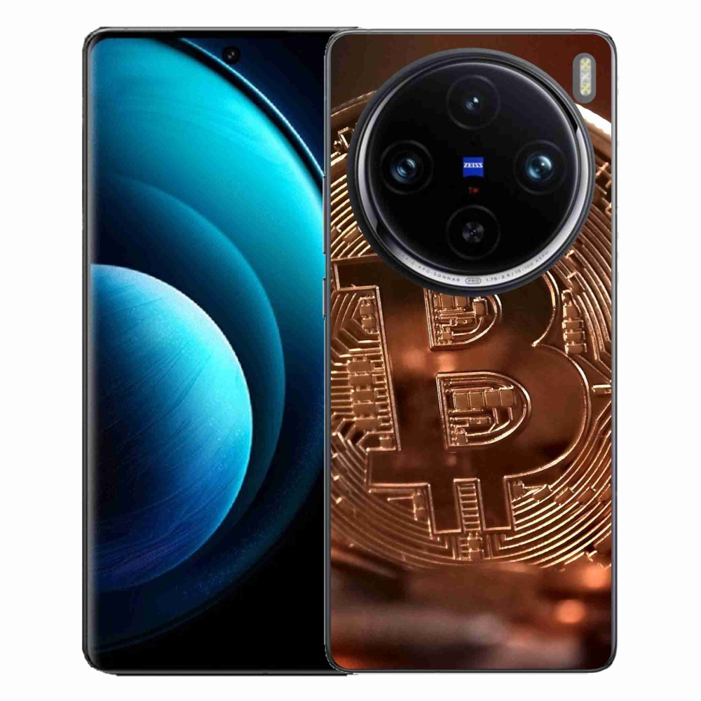 Gél borítás mmCase a Vivo X100 Pro 5G számára - bitcoin