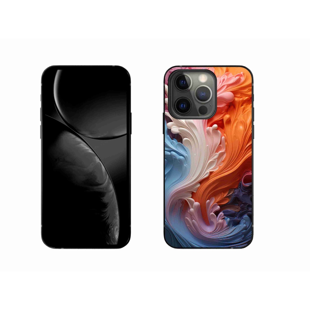 Zselés borítás mmCase iPhone 13 Pro készülékhez - absztrakt motívum 8