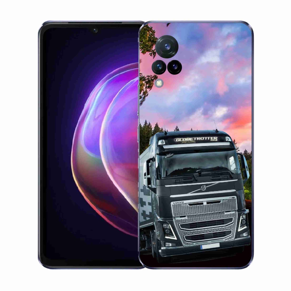 Gél borítás mmCase a Vivo V21 4G/5G készülékhez - teherautó 2