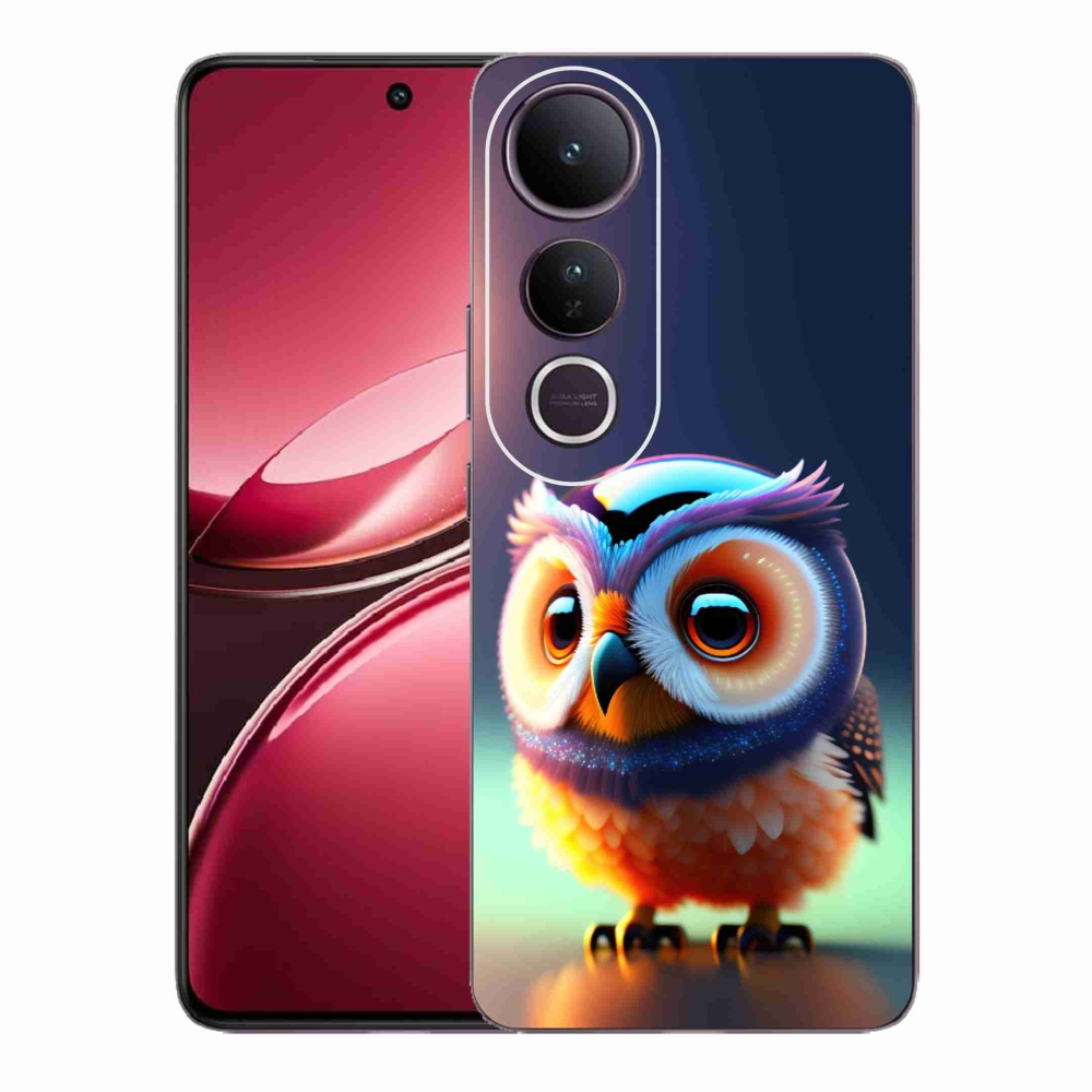 Gél védőburkolat mmCase a Vivo V50 Lite 4G/5G készülékhez - bagoly