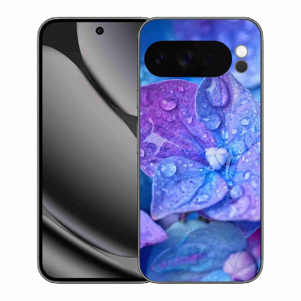 Gél védőhuzat mmCase a Google Pixel 10 Pro XL-hez - lila virág