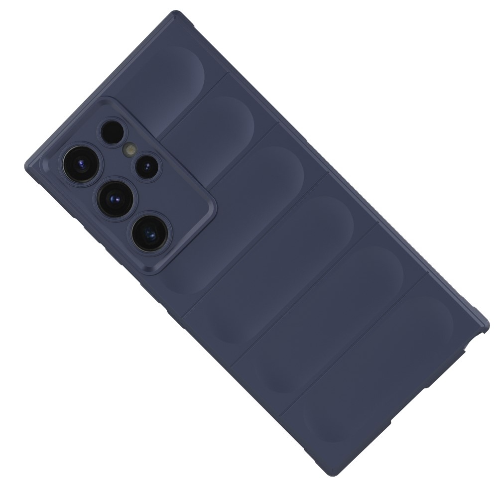 Rugg tartós zselés tok Samsung Galaxy S24 Ultra készülékhez - sötétkék