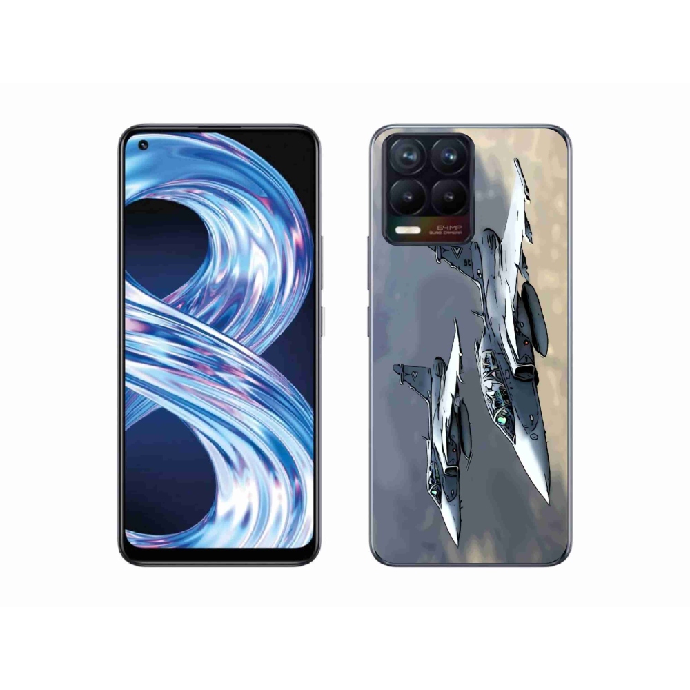 Gél borítás mmCase a Realme 8 Pro-hoz - vadászgépek