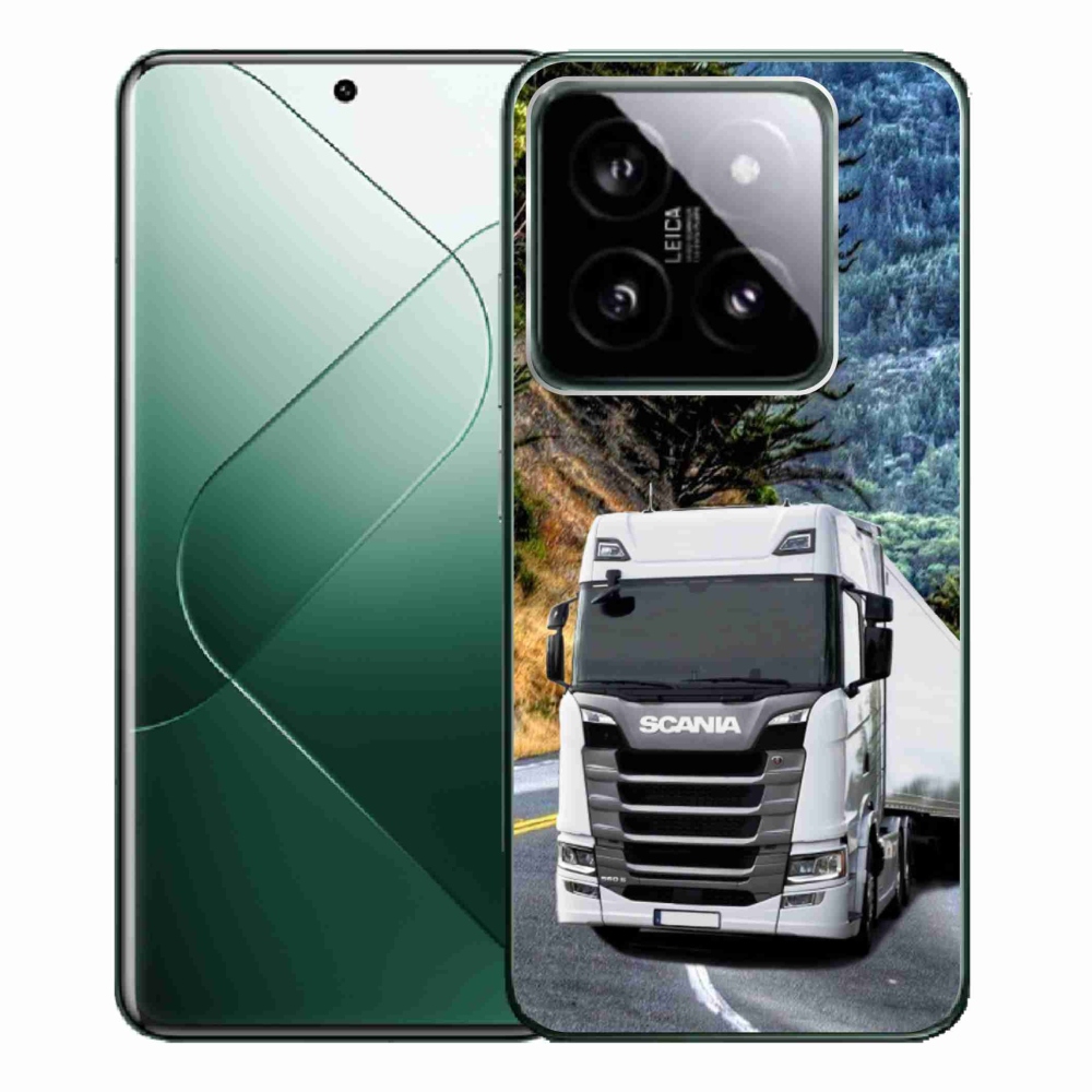 Gél borítás mmCase a Xiaomi 14 Pro-hoz - teherautó 1
