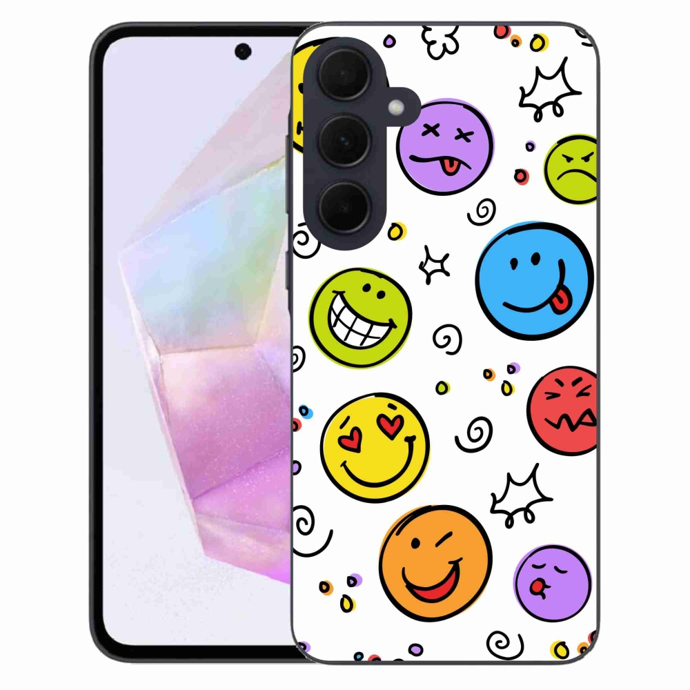 Zselés borítás mmCase Samsung Galaxy A35 5G - smiley-khoz
