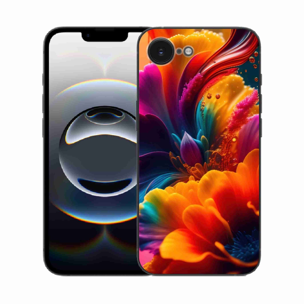 Gél borítás mmCase iPhone 16e készülékhez - absztrakt motívum 2