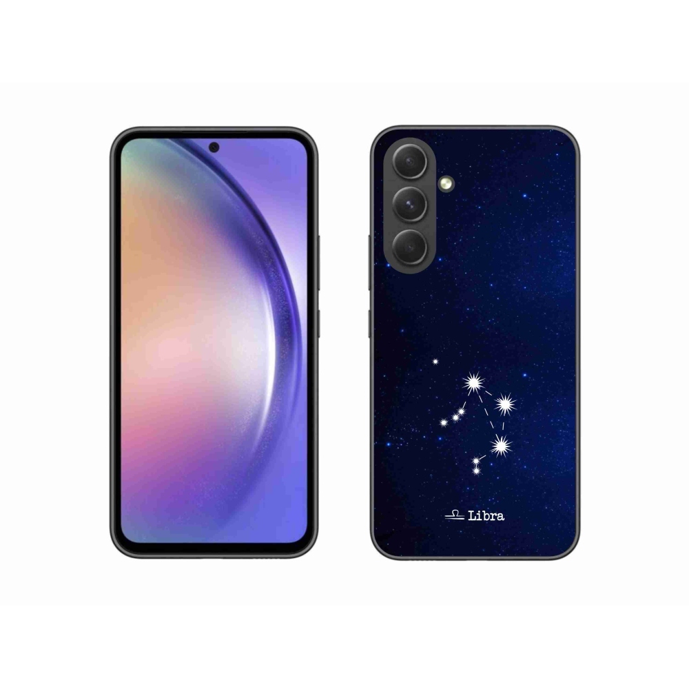 Gél borítás mmCase Samsung Galaxy A54 5G - csillagkép Libra