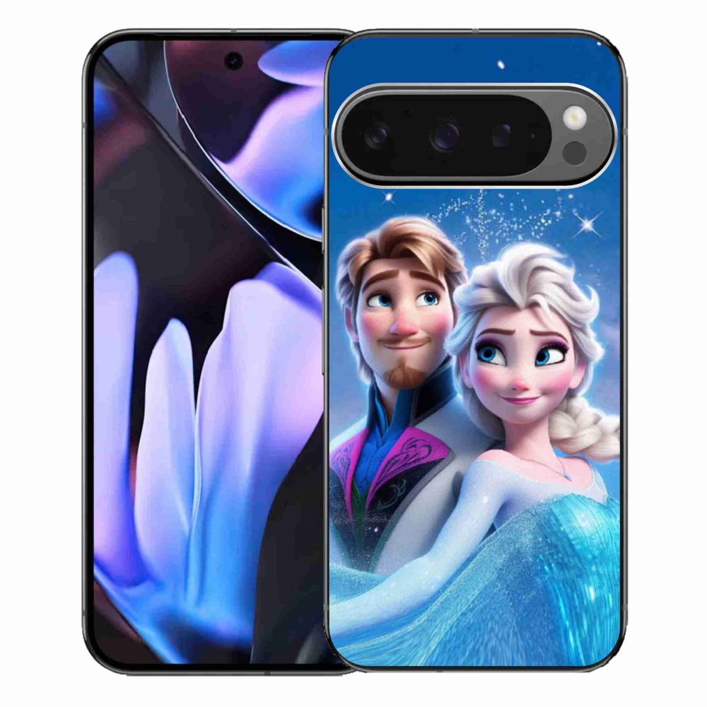 Gél borítás mmCase a Google Pixel 9 Pro XL számára - Ice Kingdom 1
