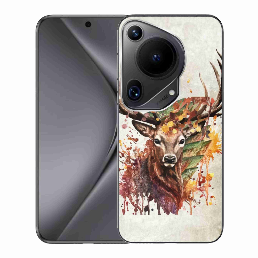Gél tok mmCase a Huawei Pura 70 Ultra készülékhez - szarvas 1