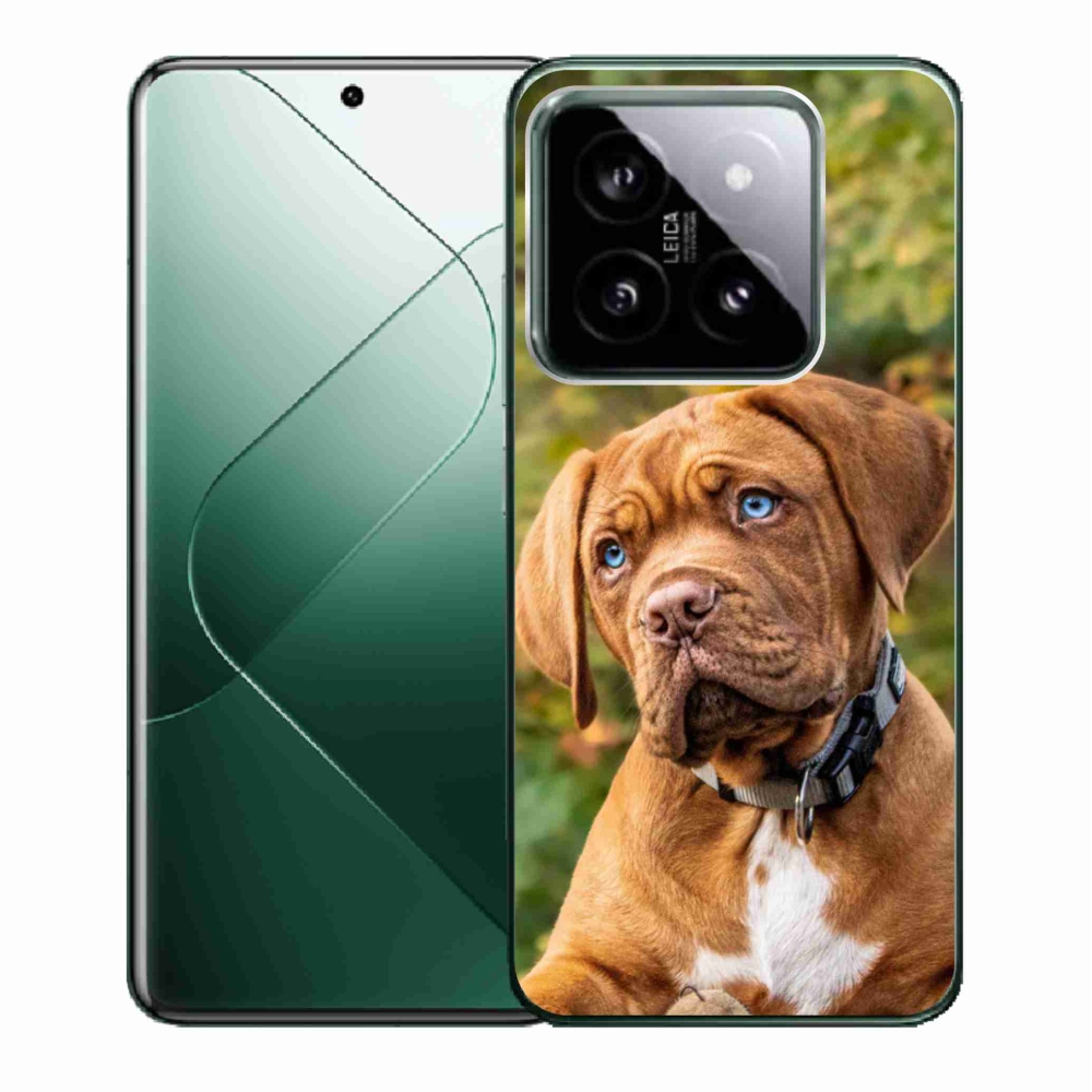 Gél borítás mmCase a Xiaomi 14 - kölyökkutyához