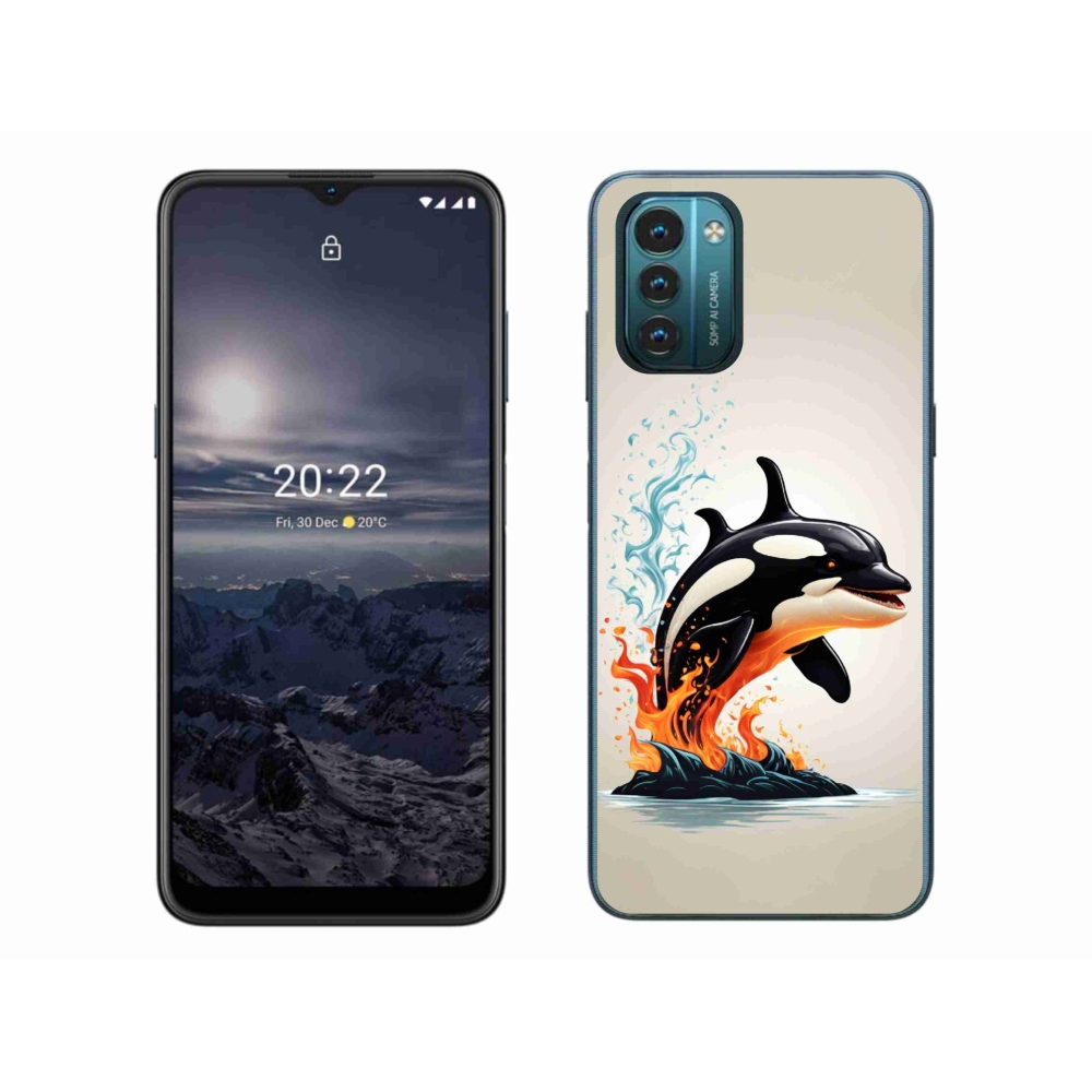 Zselés borítás mmCase a Nokia G11/G21 készülékhez - íriszes