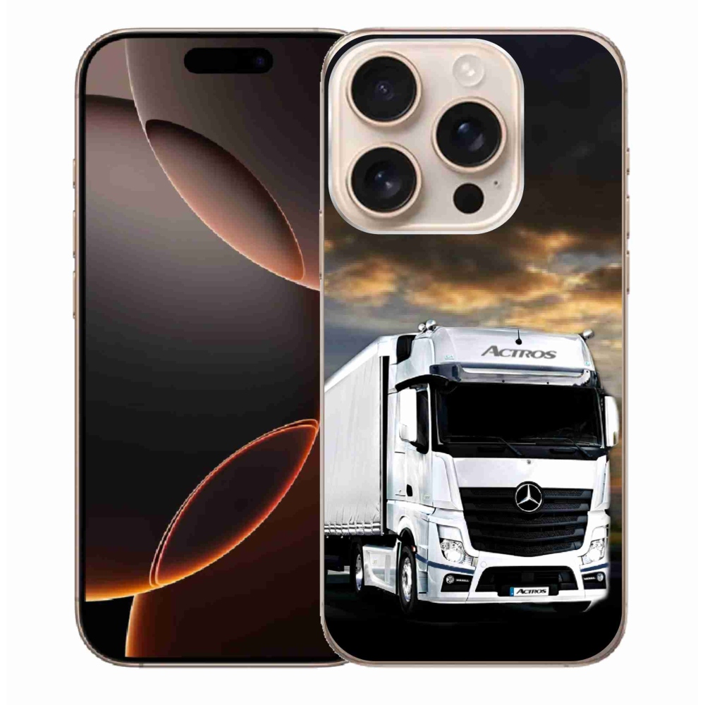 Gél borítás mmCase iPhone 16 Pro Max készülékhez - teherautó