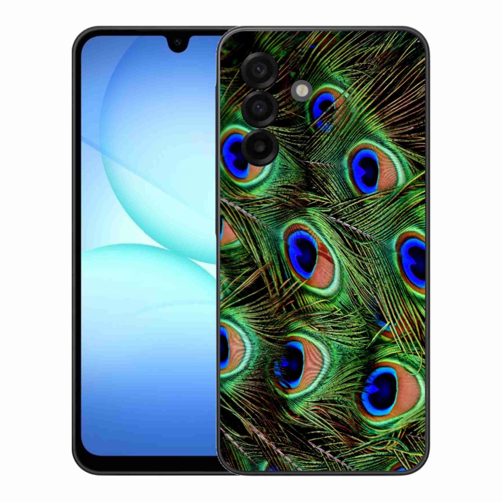 Zselés borítás mmCase Samsung Galaxy A17 4G/5G - pávatoll