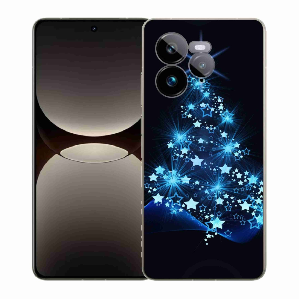 Gél borítás mmCase a Realme GT 7 Pro 5G számára - karácsonyfa