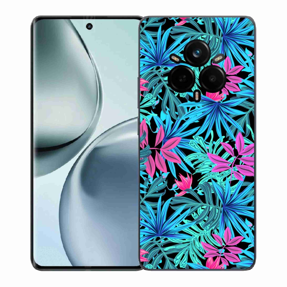 Gél borítás mmCase a Realme 14 Pro+ 5G számára - virágok 3