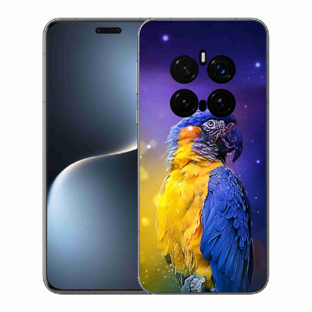Gél borítás mmCase a Honor Magic 7 Pro 5G készülékhez - papagáj ara 1