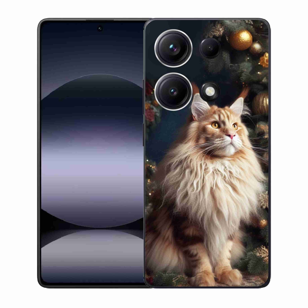 Gél borítás mmCase a Xiaomi Redmi Note 14S-hez - macska a fánál