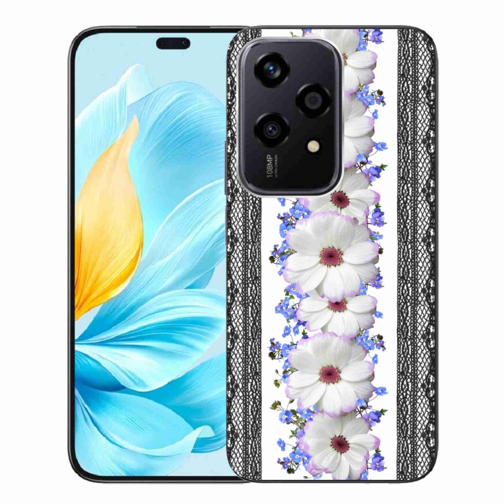 Gél borító mmCase a Honor 200 Lite 5G számára - virágok 8
