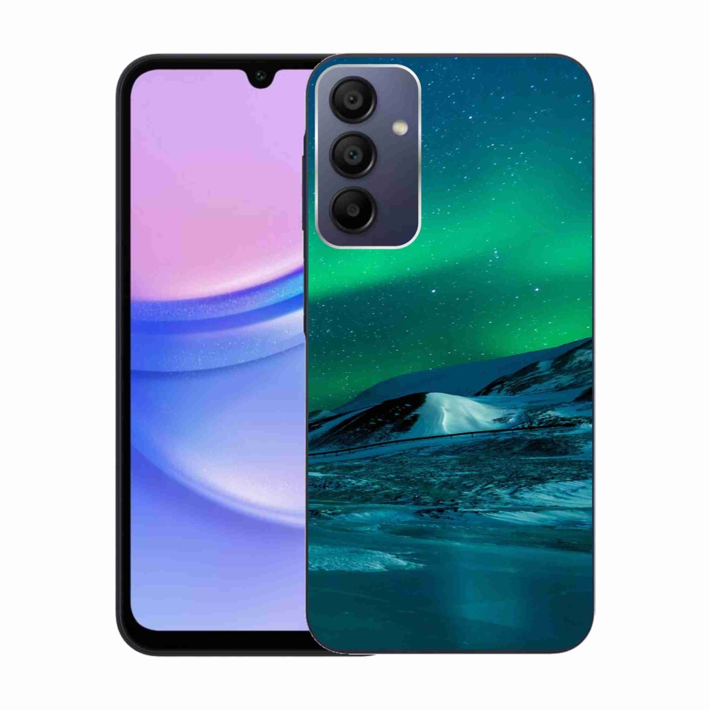Gél borítás mmCase Samsung Galaxy A15 4G/5G - aurora borealis - Samsung Galaxy A15 4G/5G - aurora borealis
