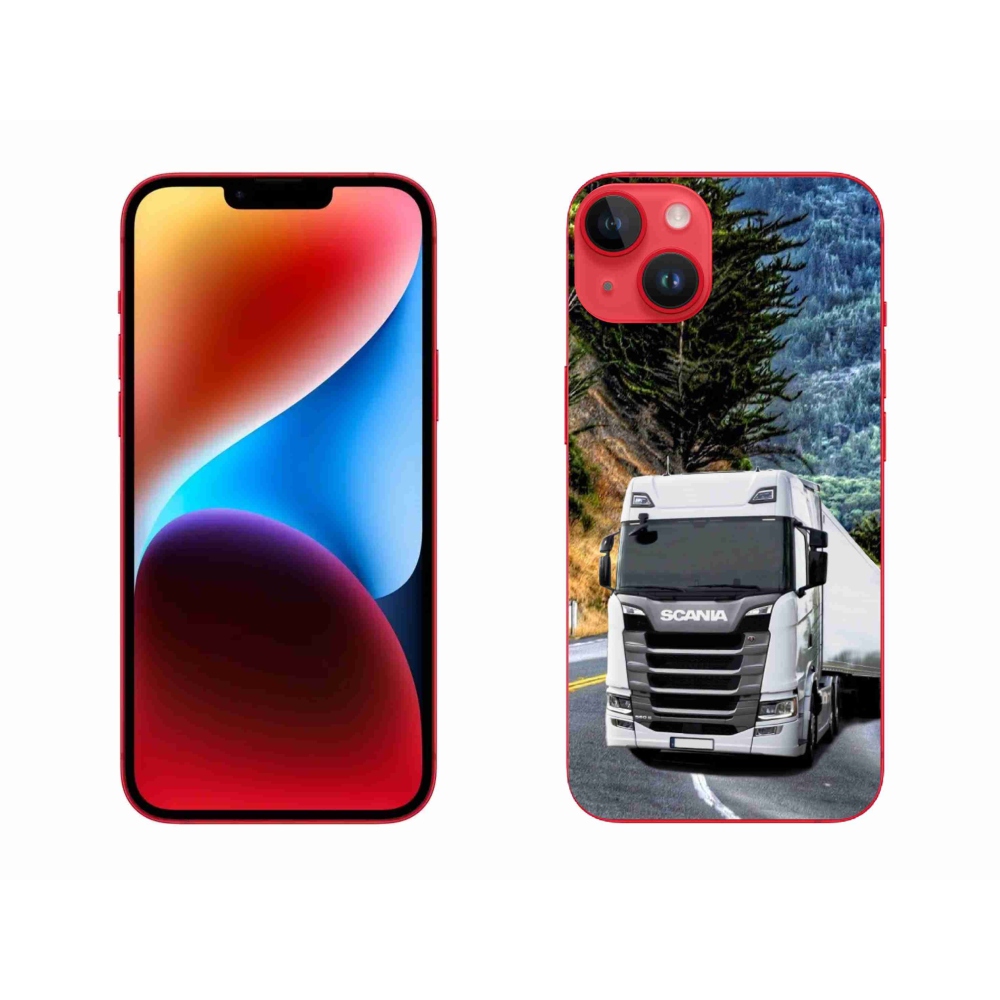 Zselés borítás mmCase iPhone 14 Plus készülékhez - teherautó 1