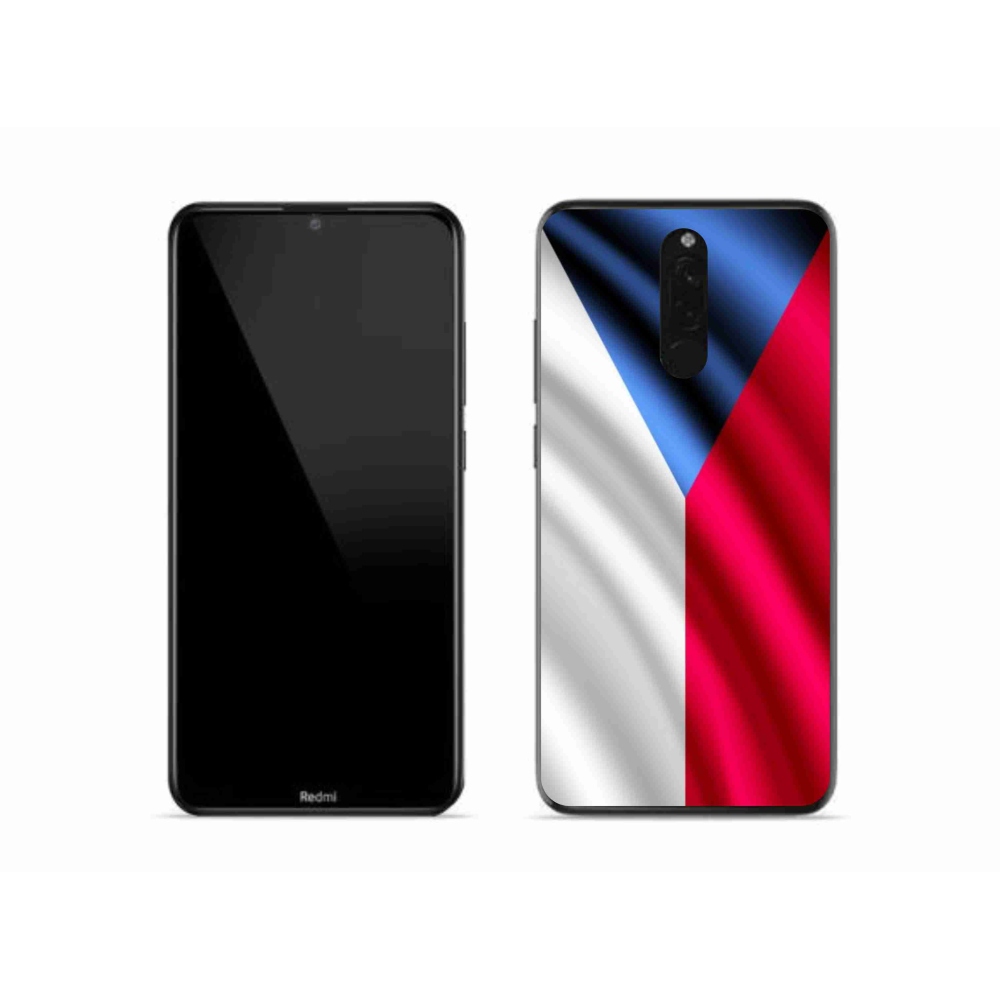 Gél borítás mmCase a Xiaomi Redmi 8-hoz - cseh zászló