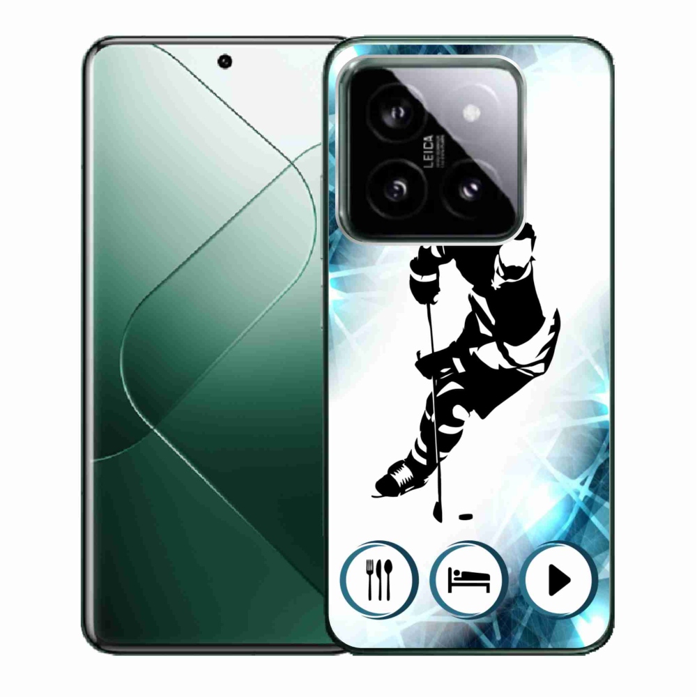 Gél borítás mmCase a Xiaomi 14 - hoki 1 számára