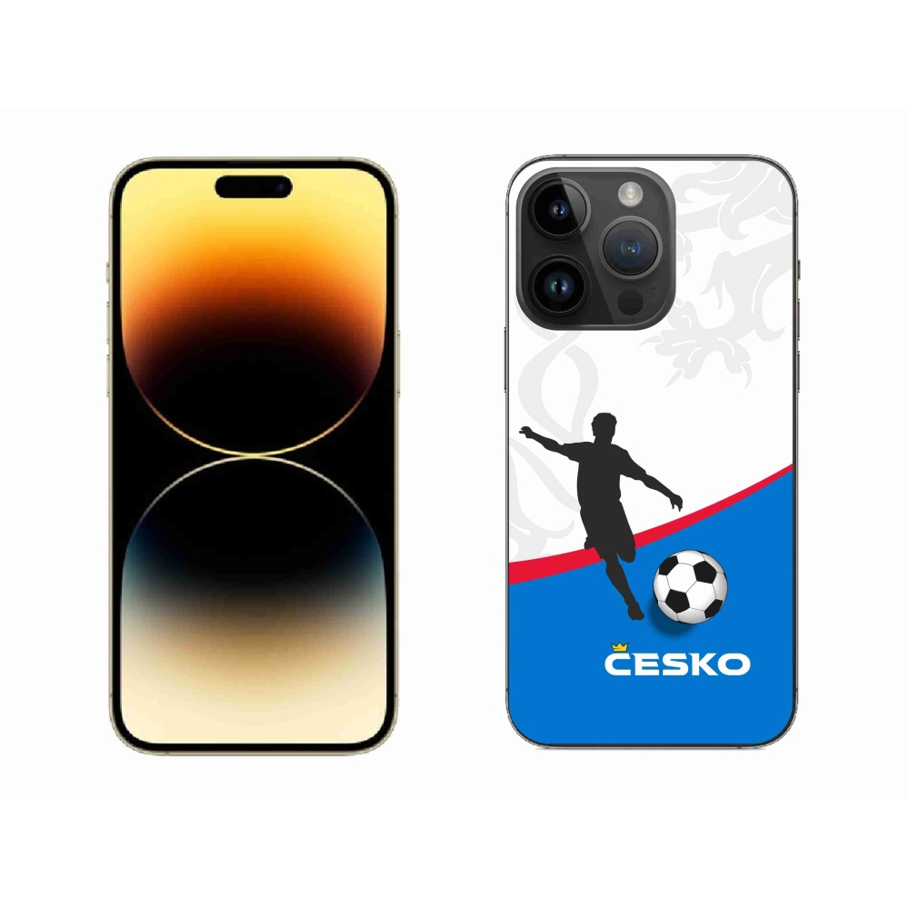 Zselés borítás mmCase iPhone 14 Pro Max 6.7 - futball Csehország 1