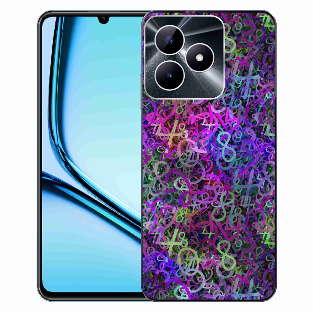 Gel Cover mmCase mmCase for Realme Note 50 - absztrakt motívum 25