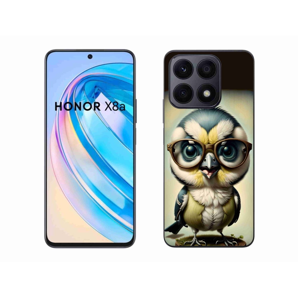 Zselés borítás mmCase a Honor X8a - cub szemüveggel