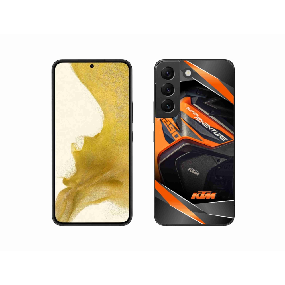 Zselés borítás mmCase Samsung Galaxy S22 5G - motoros ktm