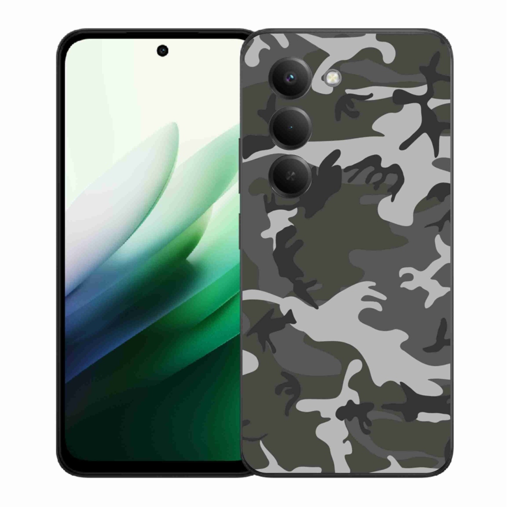 Gél borítás mmCase a Xiaomi Redmi 15 5G-hez - álcázó minta