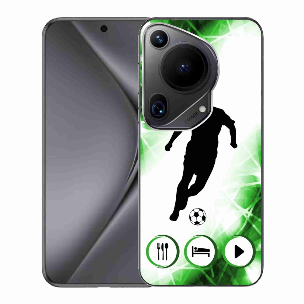 Gél borítás mmCase a Huawei Pura 70 Ultra számára - focista