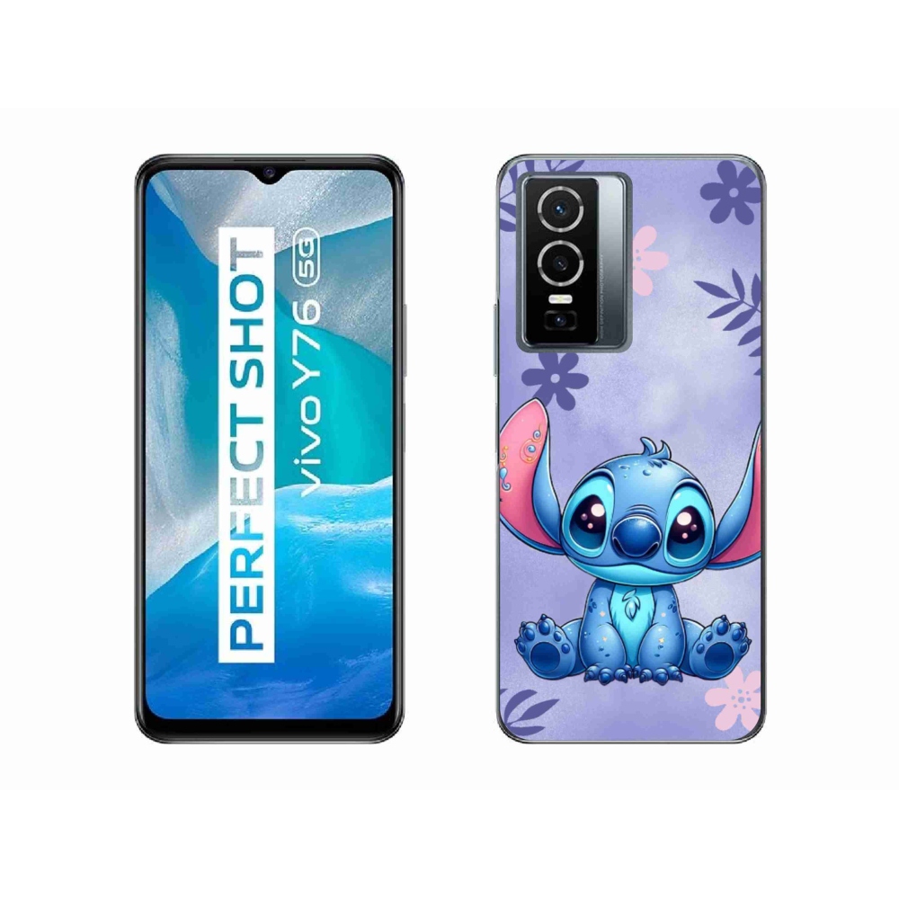 Gél borítás mmCase a Vivo Y76 5G készülékhez - öltés