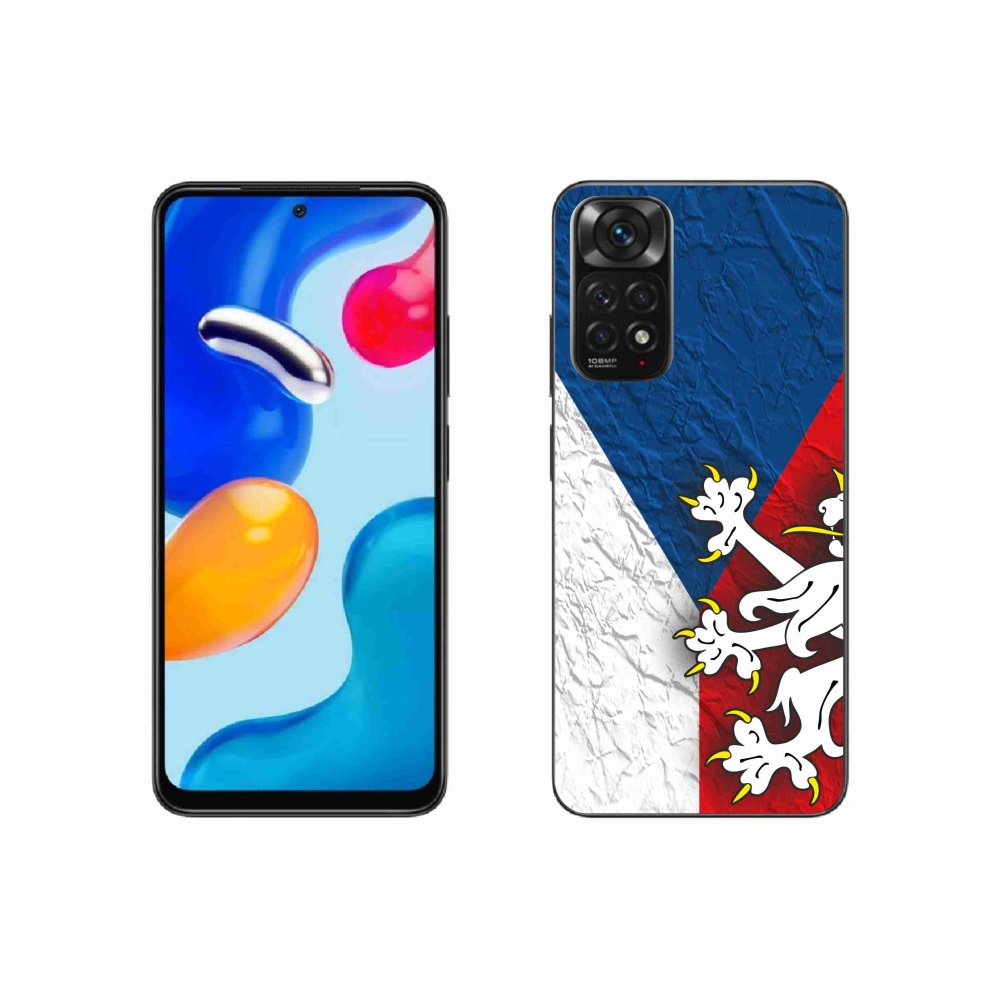 Gél borítás mmCase a Xiaomi Redmi Note 11S 4G - cseh zászlóhoz 1