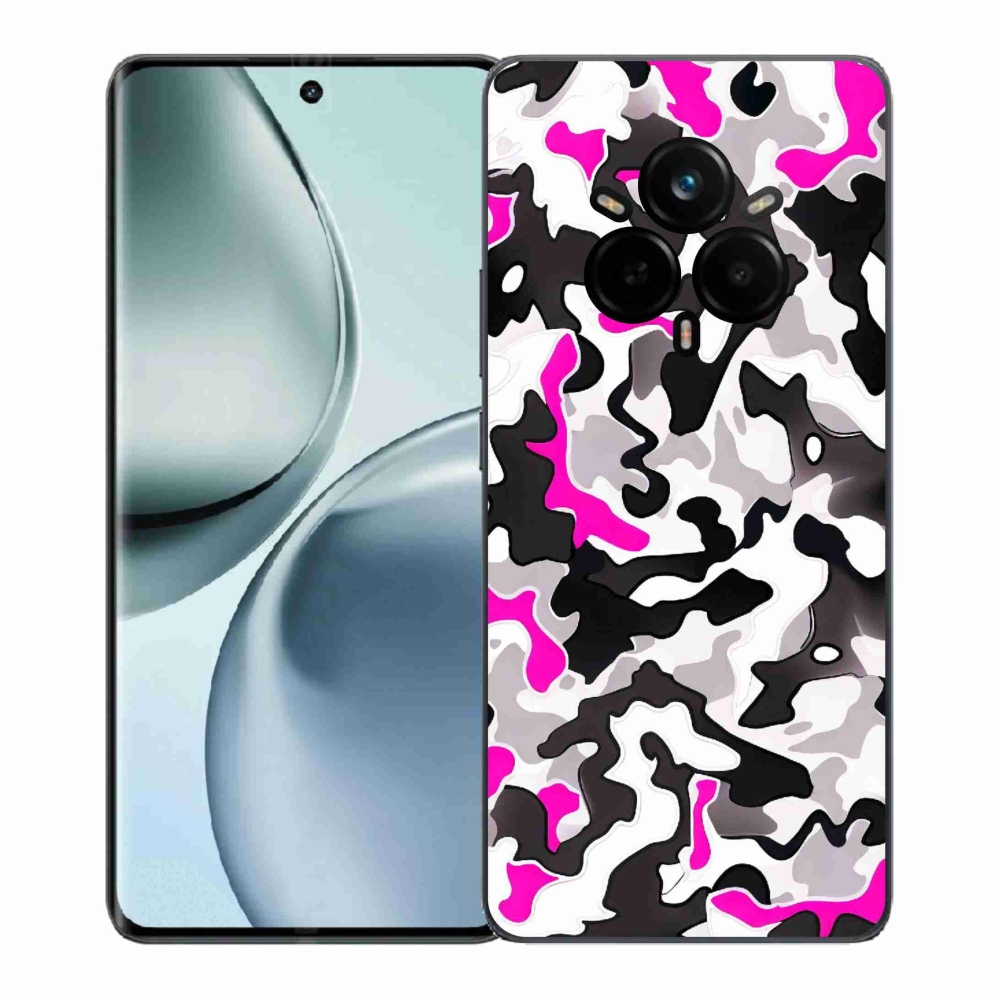 Gél borítás mmCase a Realme 14 Pro 5G számára - álcázó mintázat 5