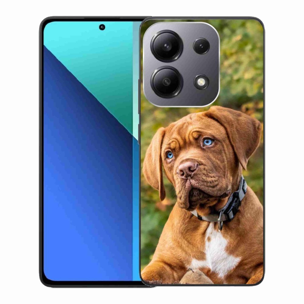 Gél borítás mmCase a Xiaomi Redmi Note 13-hoz - kölyökkutyakék