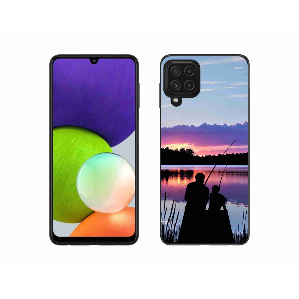 Gél védőburkolat mmCase Samsung Galaxy A22 4G - halászat 2