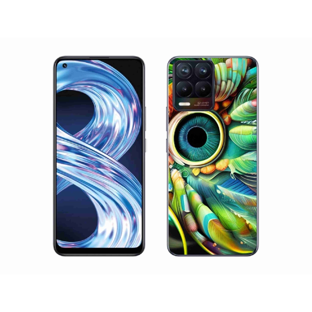 Gél borítás mmCase a Realme 8 Pro számára - absztrakt motívum 18
