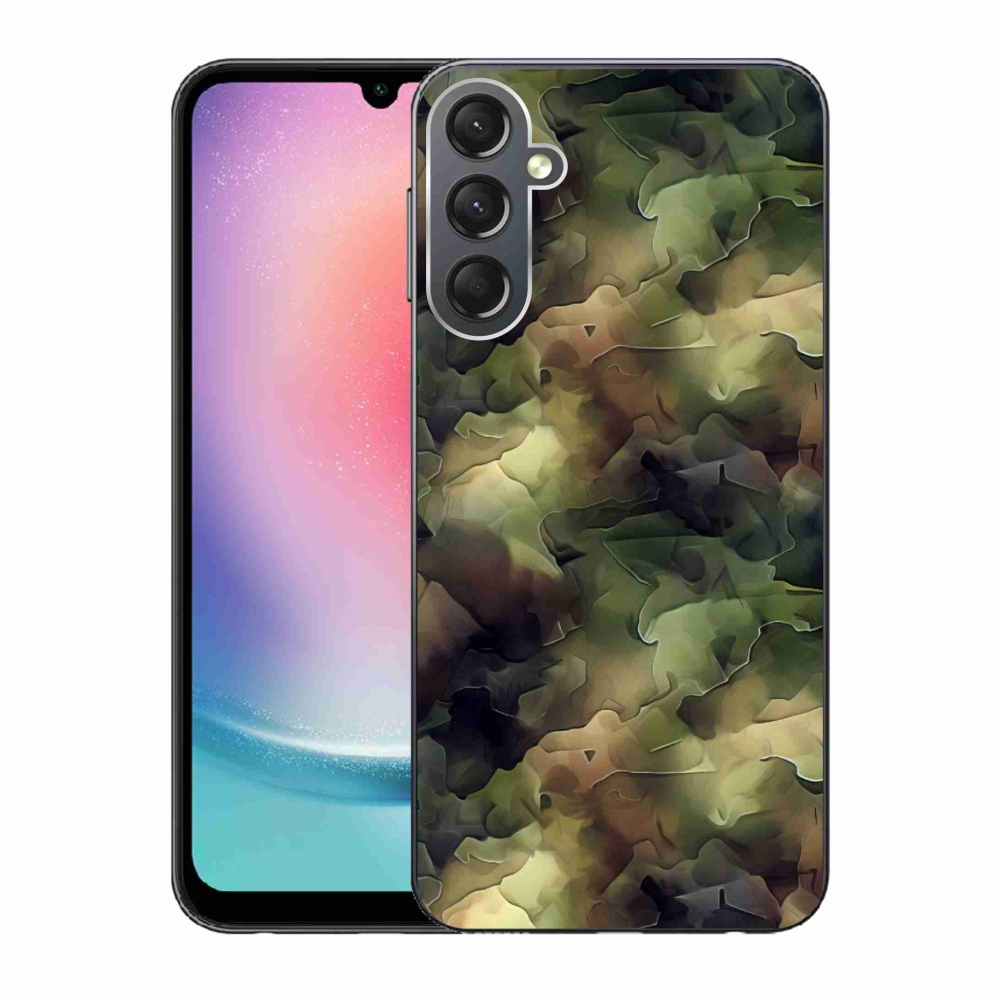 Zselés borítás mmCase Samsung Galaxy A24 készülékhez - terepszínű minta 10