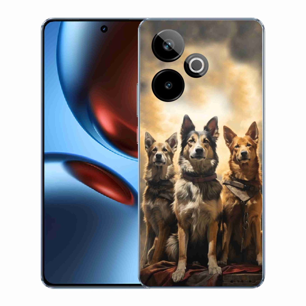 Rugalmas zselés tok mmCase képpel Realme GT 7 5G/GT 7T 5G - három psi