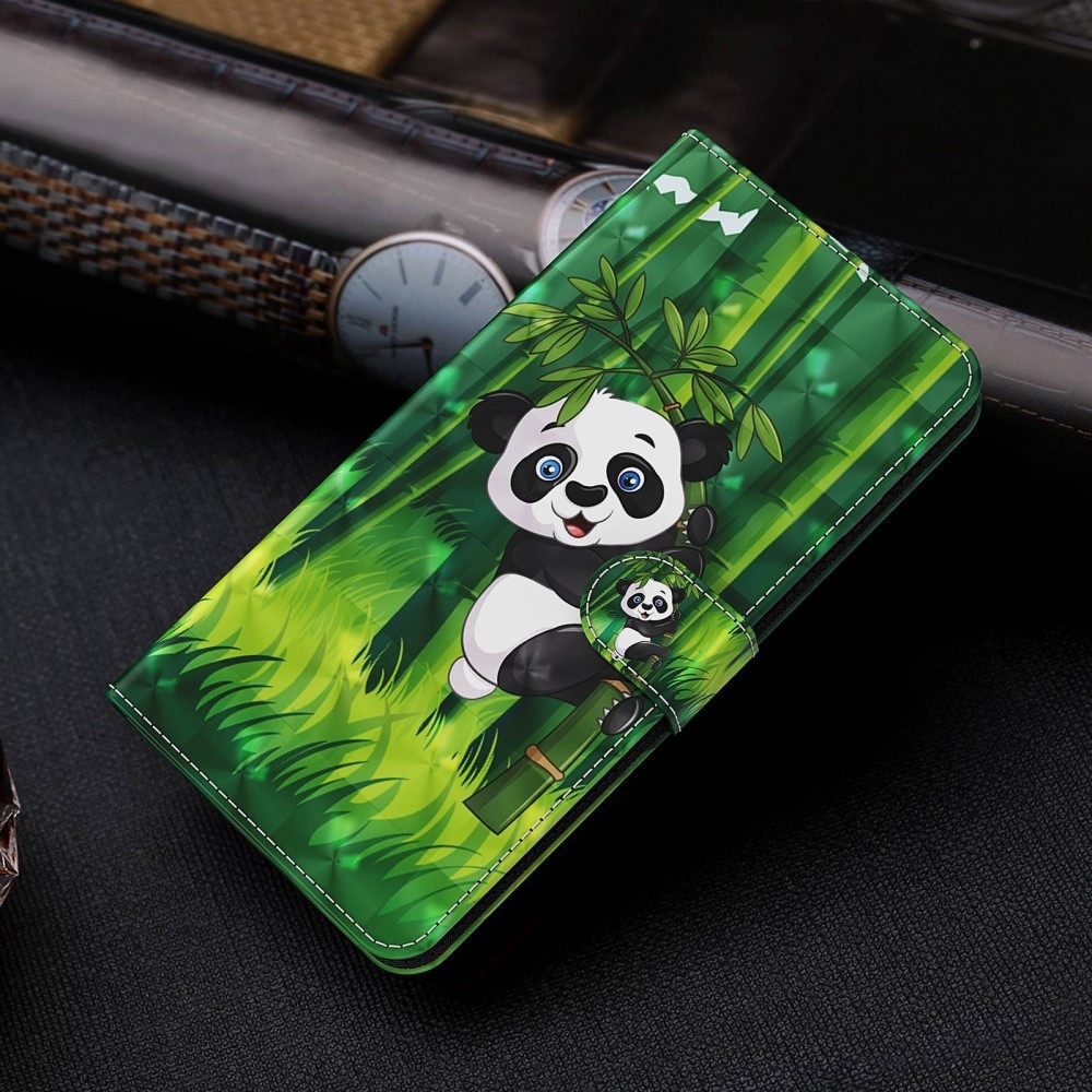 Nyomtatott könyv tok Xiaomi Redmi Note 13 Pro+ 5G - panda a bambuszon