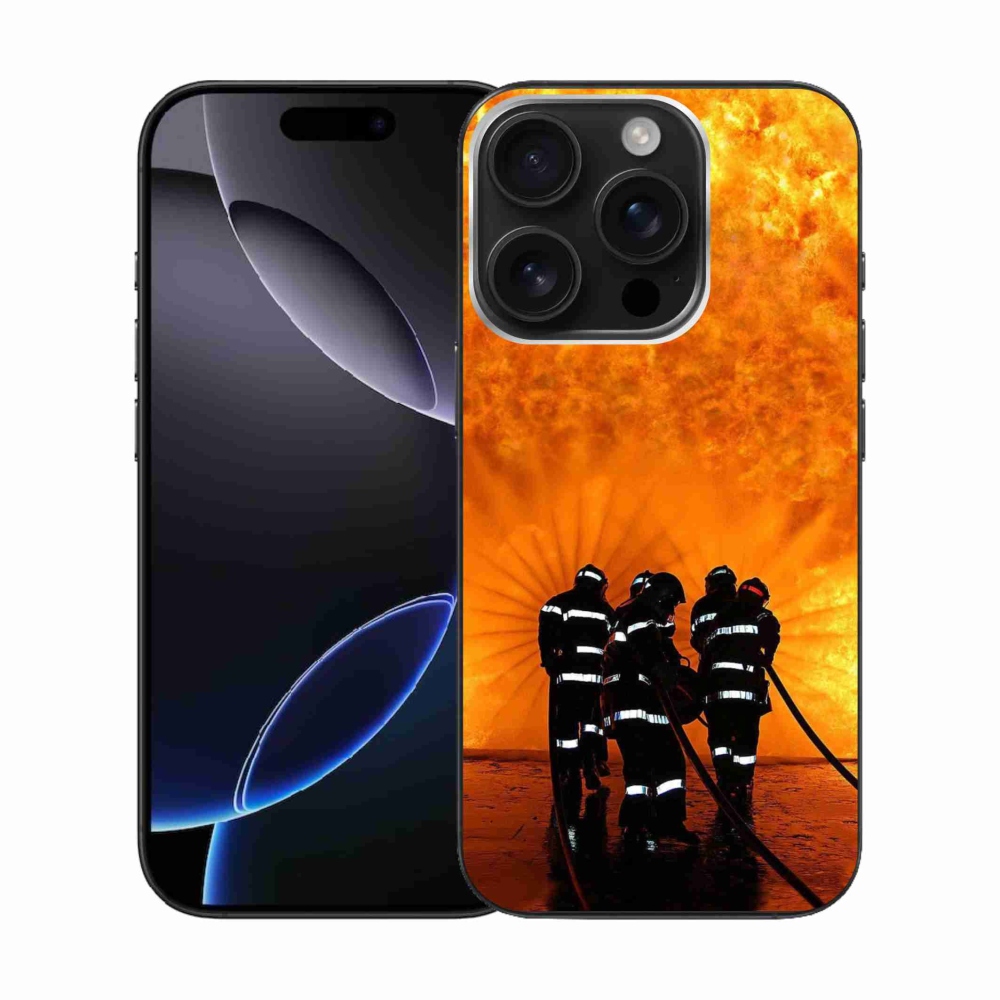 Gél borítás mmCase iPhone 16 Pro készülékhez - Fire