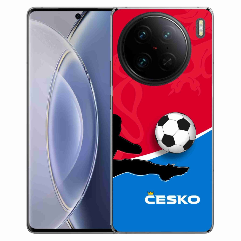 Gél borítás mmCase for Vivo X90 Pro - Soccer Csehország 2